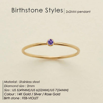 Birthstone Ring