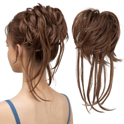 Updo Synthetic Messy Hair Bun Hairpieces