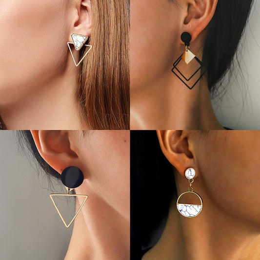 Simple Glam - New Fashion Statement Earrings